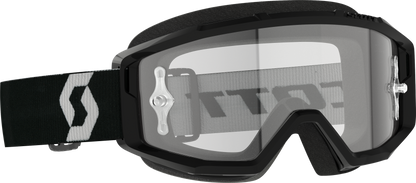 SCOTT Primal Goggle Black/White Clear Works - Medium to Small Face Fit