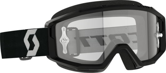 SCOTT Primal Goggle Black/White Clear Works - Medium to Small Face Fit