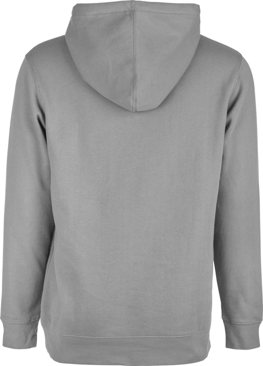 FLY RACING FLY CORPORATE PULLOVER HOODIE GREY/BLUE 2X'X