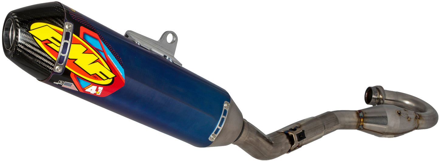FMF Ano Ti Factory 4.1 System with Canister Cap and Stainless Steel Header for Husqvarna FE 450