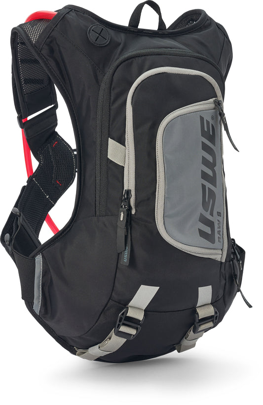 USWE 8L Hydration Pack Back Pack Black/Carbon