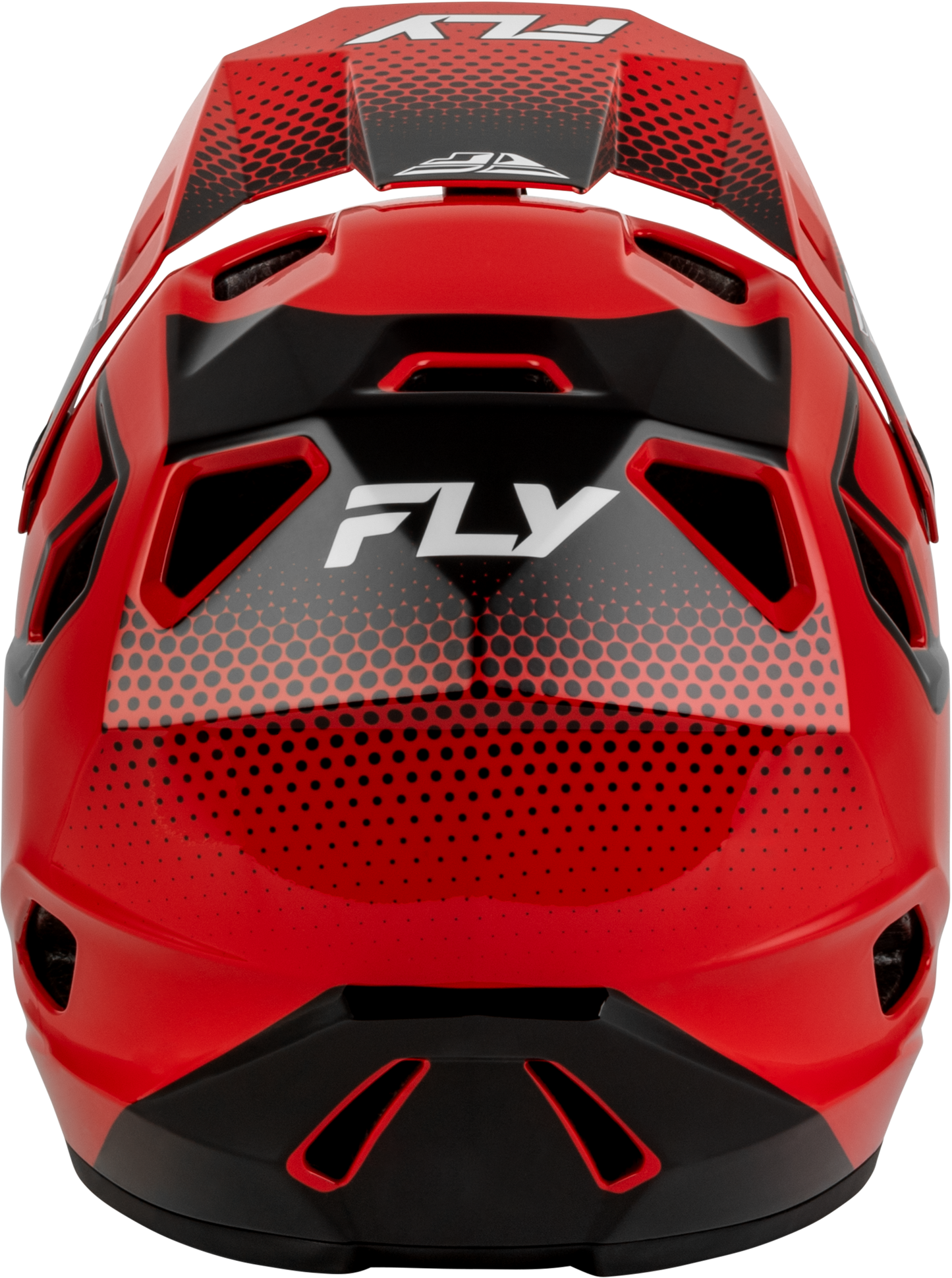 Fly Racing Rayce Sonar Bicycle Helmet Large - Red, Black & White