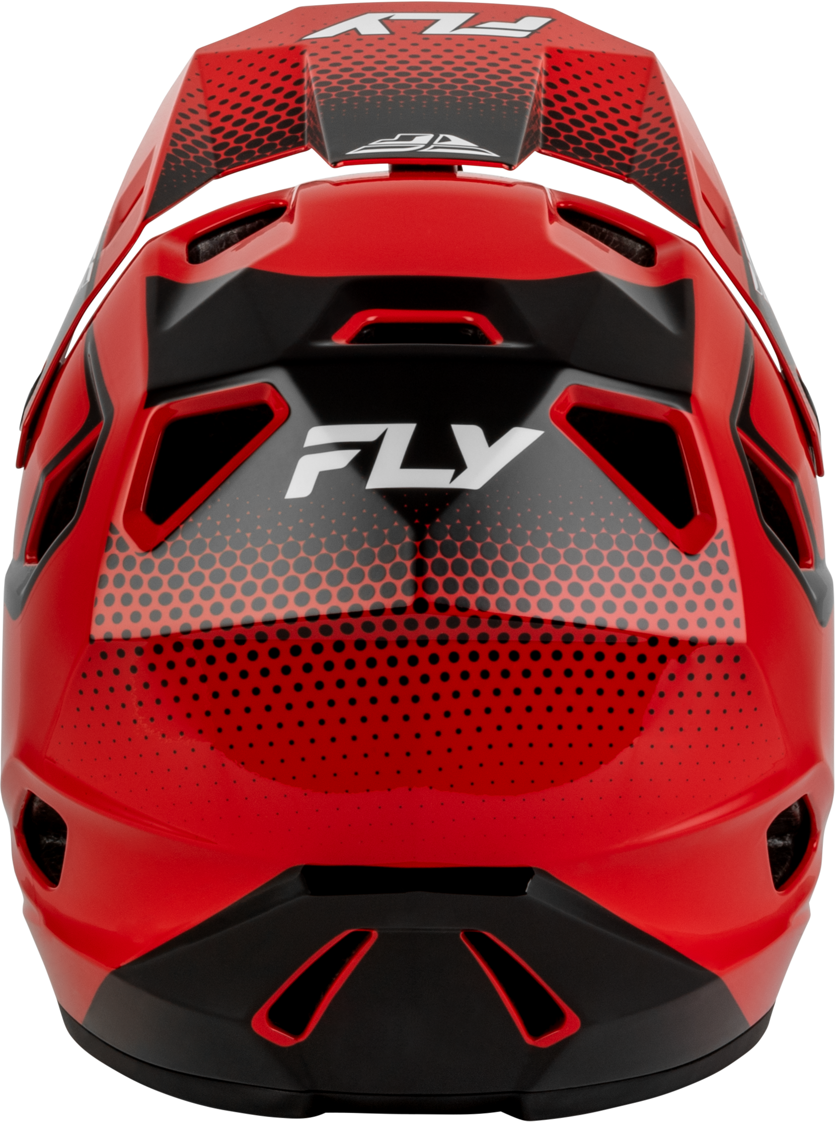 Fly Racing Rayce Sonar Bicycle Helmet Large - Red, Black & White