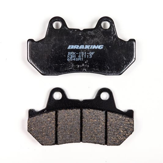 Braking Semi-Metallic Brake Pads