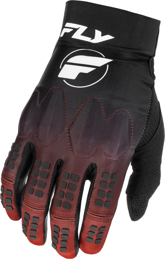 FLY RACING YOUTH EVOLUTION  DST GLOVES RED/BLACK/GREY YL'YL