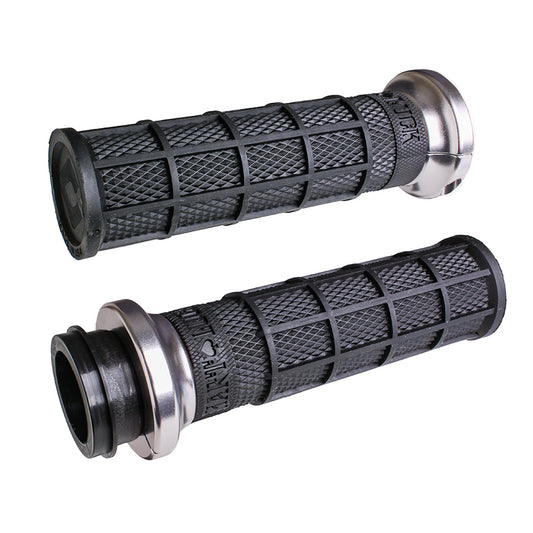 Lock On Hart Luck Full Waffle Black/Silver Cable 1"