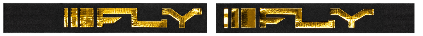 Fly Racing Zone Snow Goggle Black/Gold with Gold Mirror and Yellow Lens - Part No. FLB-24Z1