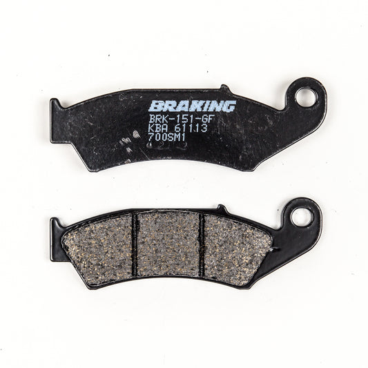 Braking Semi-Metallic Brake Pads