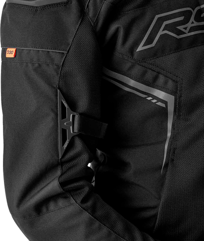 RST S1 D3o Mesh Jacket Black XS - Lightweight Motorcycle Protective Gear