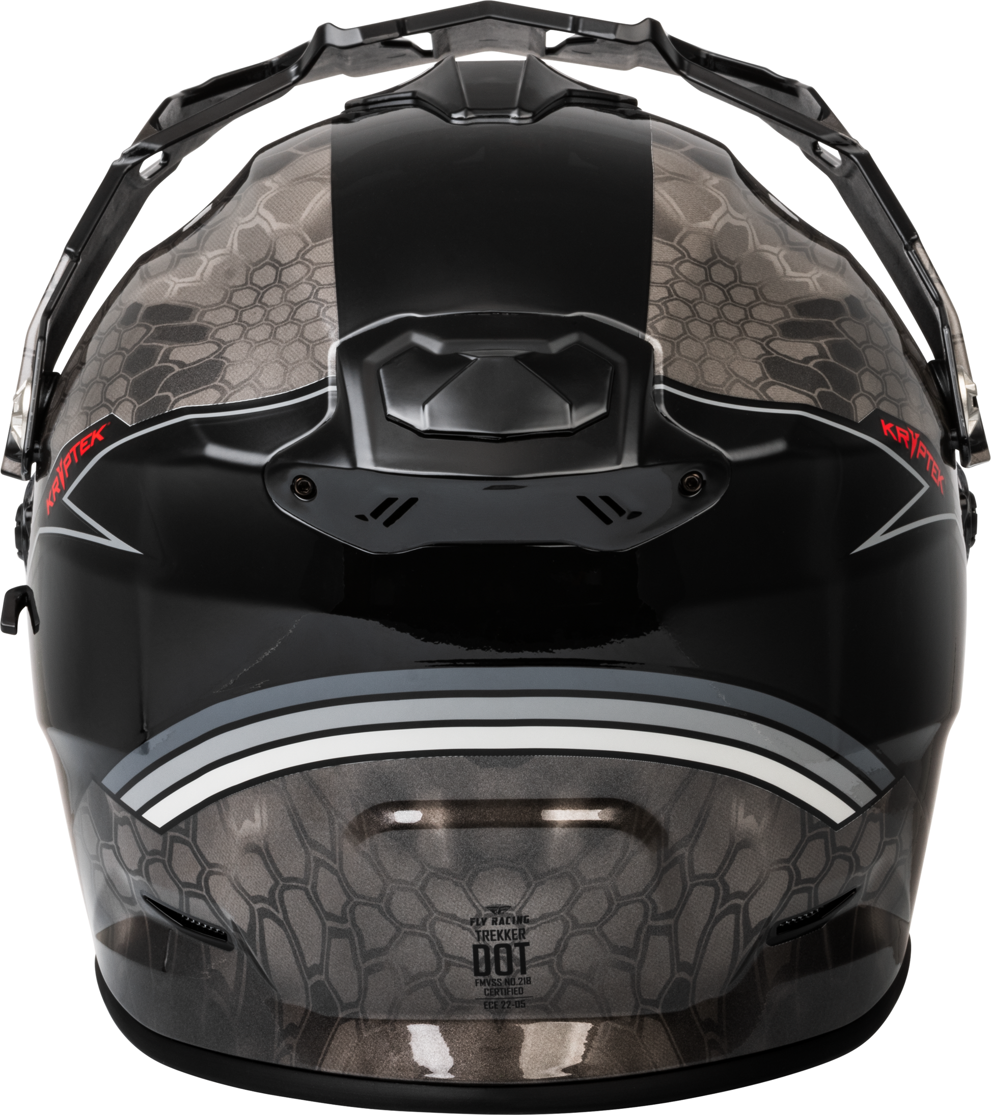 Fly Racing Trekker Kryptek Conceal Helmet Black/Grey/White Small