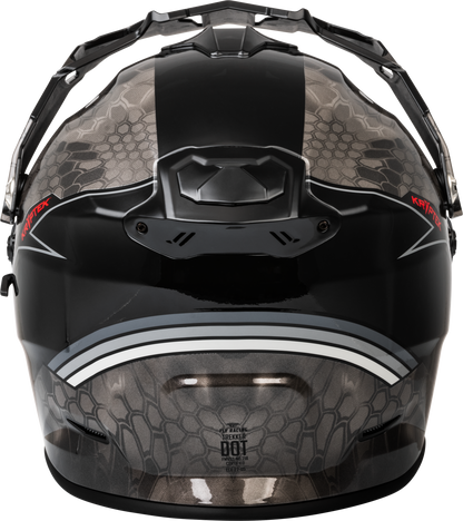 Fly Racing Trekker Kryptek Conceal Helmet Black/Grey/White Large