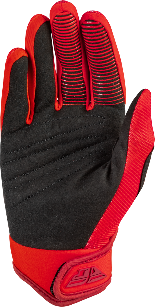 FLY RACING YOUTH F-16 GLOVES RED YXS'YXS