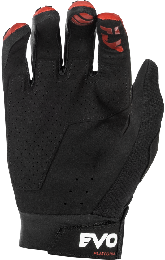 FLY RACING YOUTH EVOLUTION  DST GLOVES RED/BLACK/GREY YL'YL