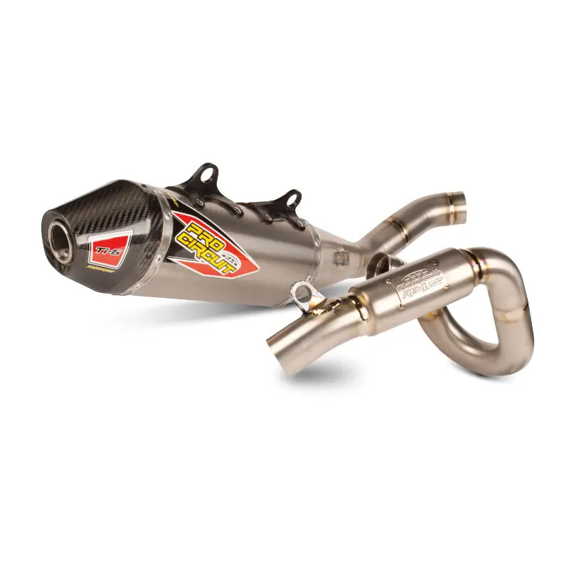 PRO CIRCUIT Ti-6 Titanium Exhaust System with Carbon Cap – Part 03122645F