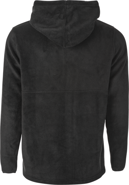 FLY RACING FLY HALF ZIP PULLOVER HOODIE BLACK