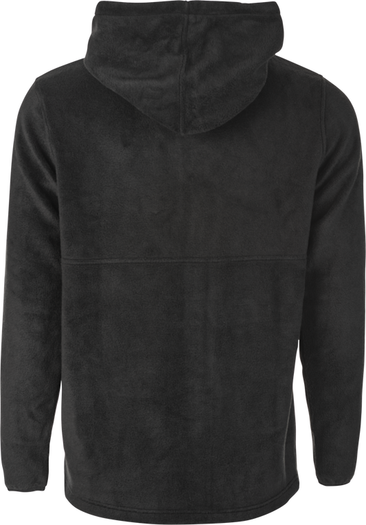 FLY RACING FLY HALF ZIP PULLOVER HOODIE BLACK