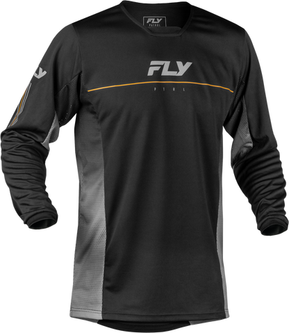 Fly Racing Patrol Jersey Black/Grey 2X - Durable Performance Motorcycle Jersey