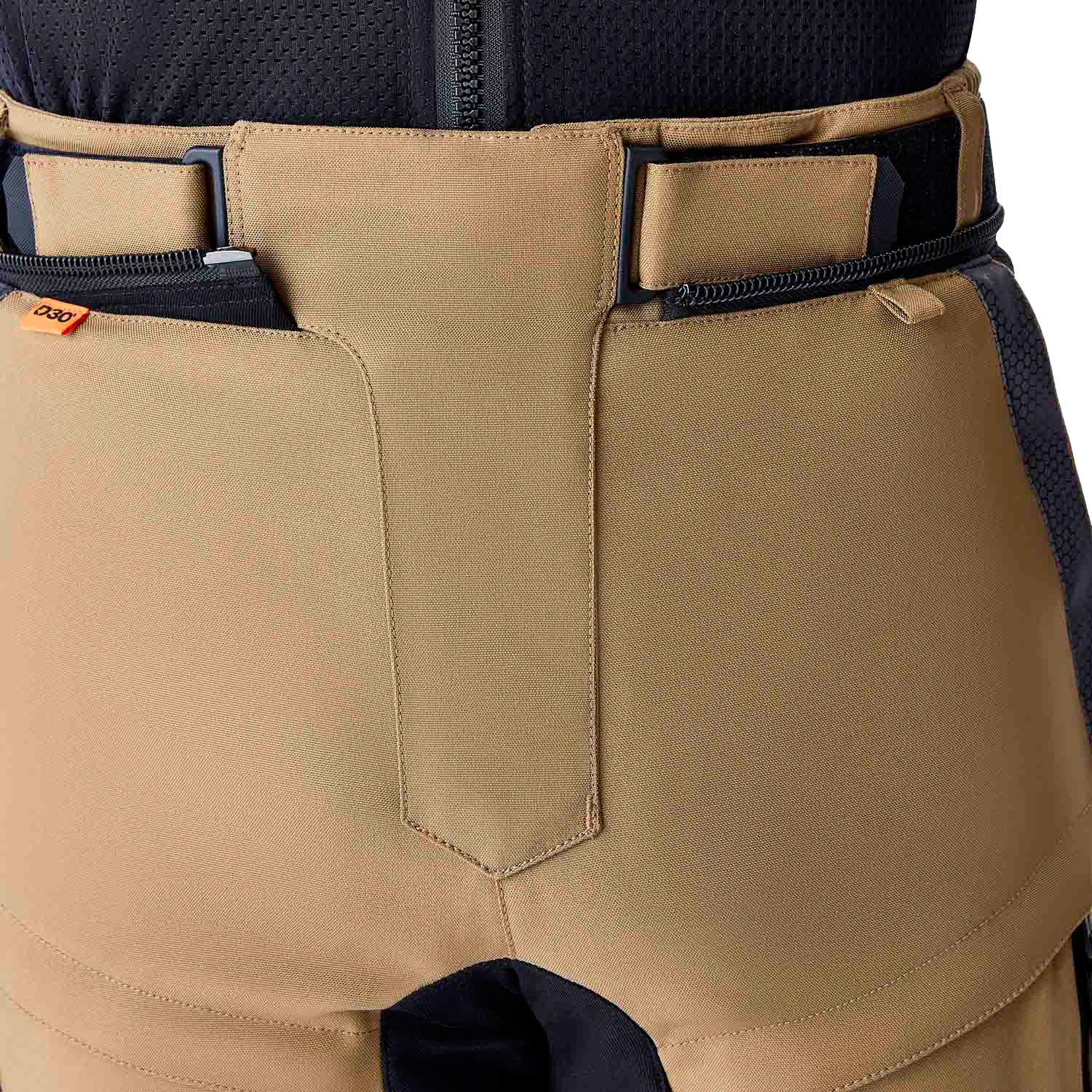 RST Ps Adventure D3O Pants Sand/Black Textile XL - Motorcycle Touring Pants with CE AA Certification