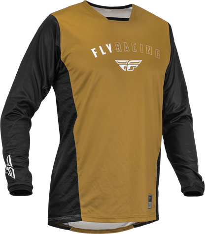 Fly Racing Patrol Jersey Caramel/Black 2XL - Durable Motocross Jersey for Off-Road Riding