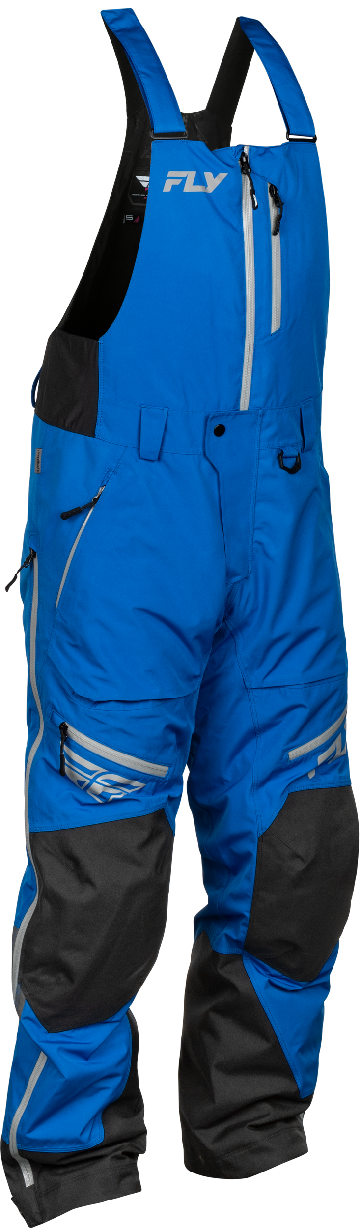 Fly Racing Incline Bibs Blue/Grey Large Tall – Durable Motocross Gear