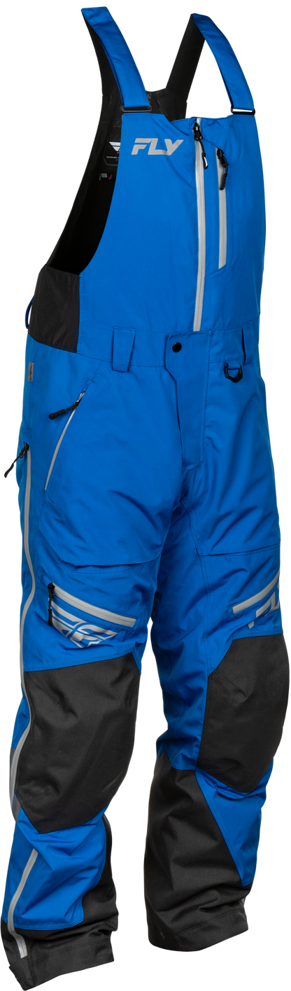 Fly Racing Incline Bib Blue and Grey 2X for Off-Road Riding