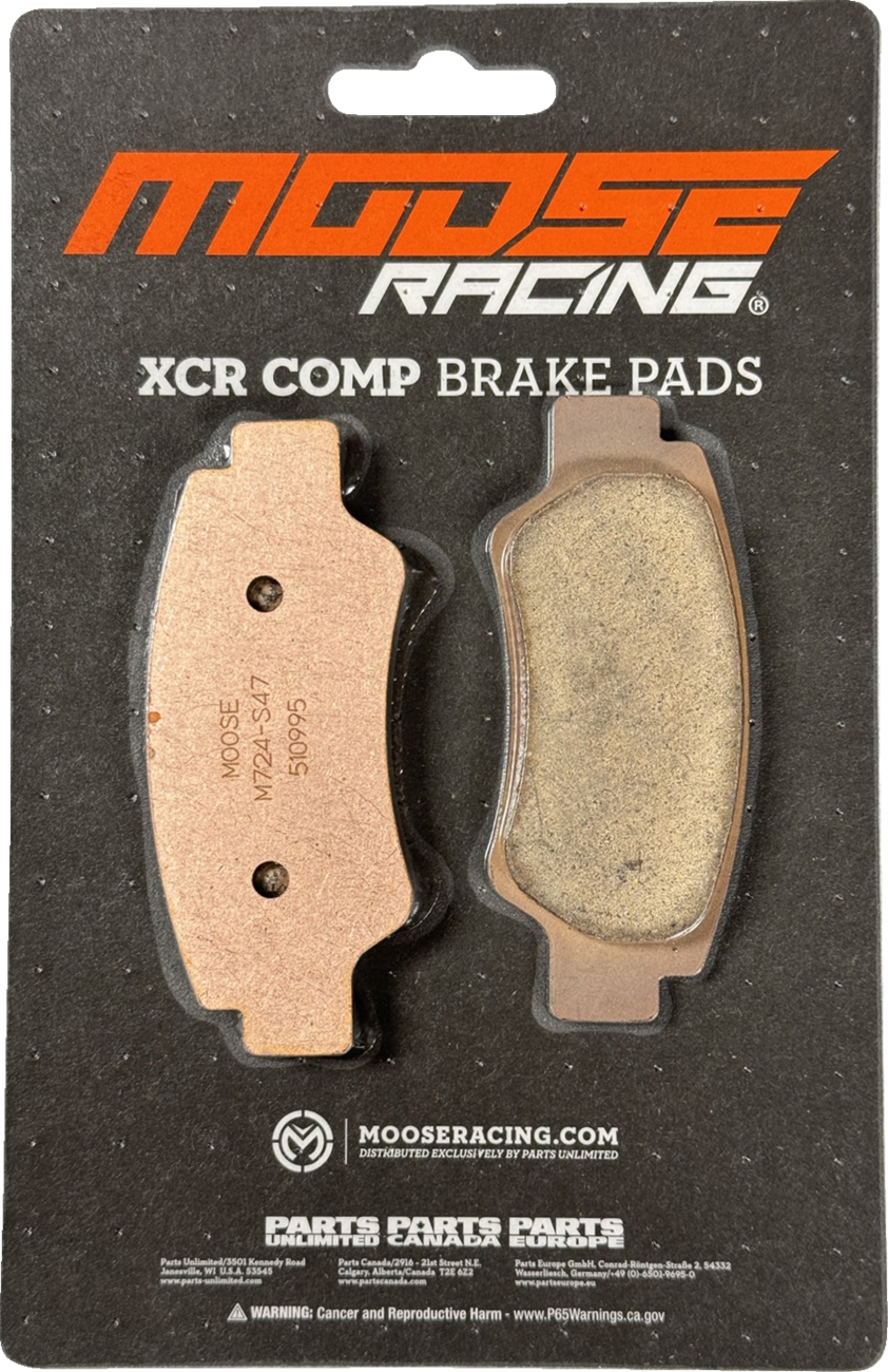 Moose Offroad M724-S47 XCR Rear Brake Pad for Segway