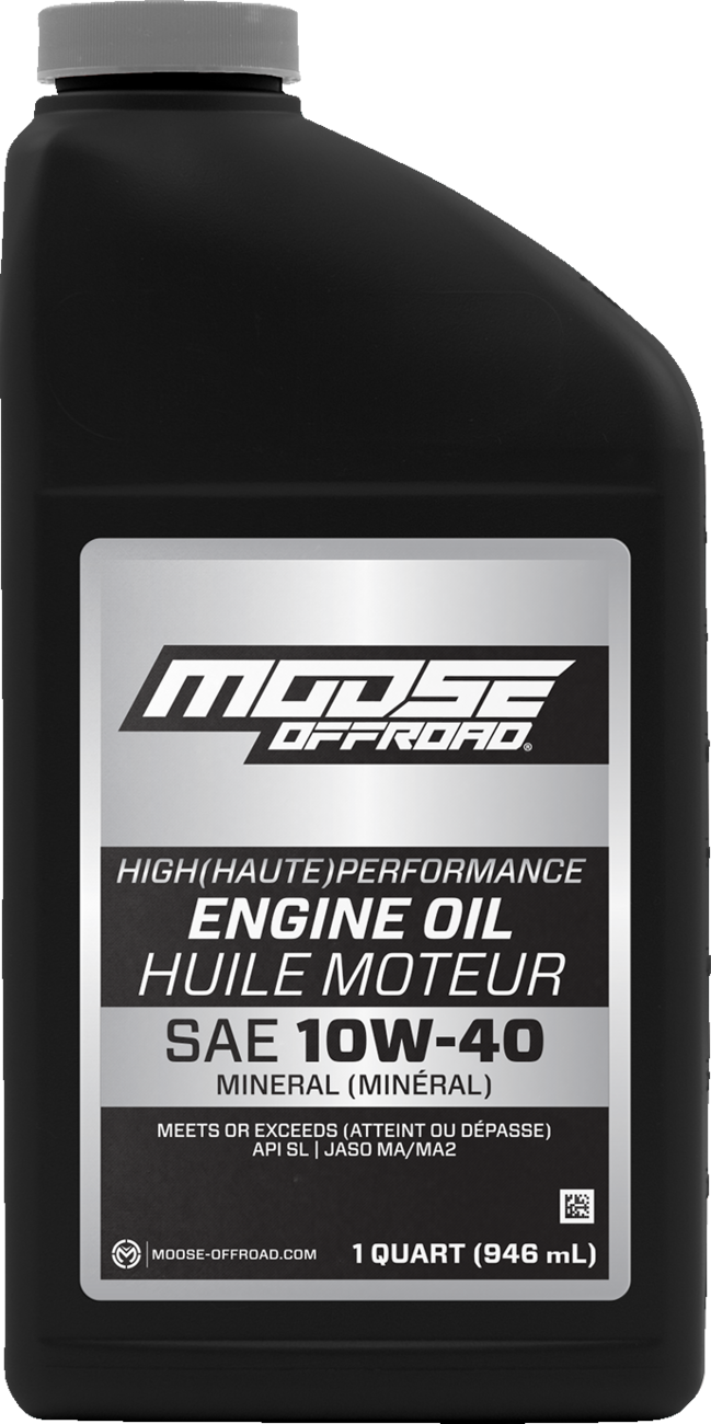 MOOSE OFFROAD 10W-40 Mineral Oil for Japanese Motorcycle Engines - Part 219379