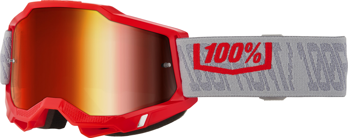 100-Percent Accuri 2 Goggle Gatorback Red Mirror Lens - Part 50014-10063