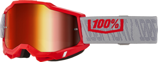 100-Percent Accuri 2 Goggle Gatorback Red Mirror Lens - Part 50014-10063