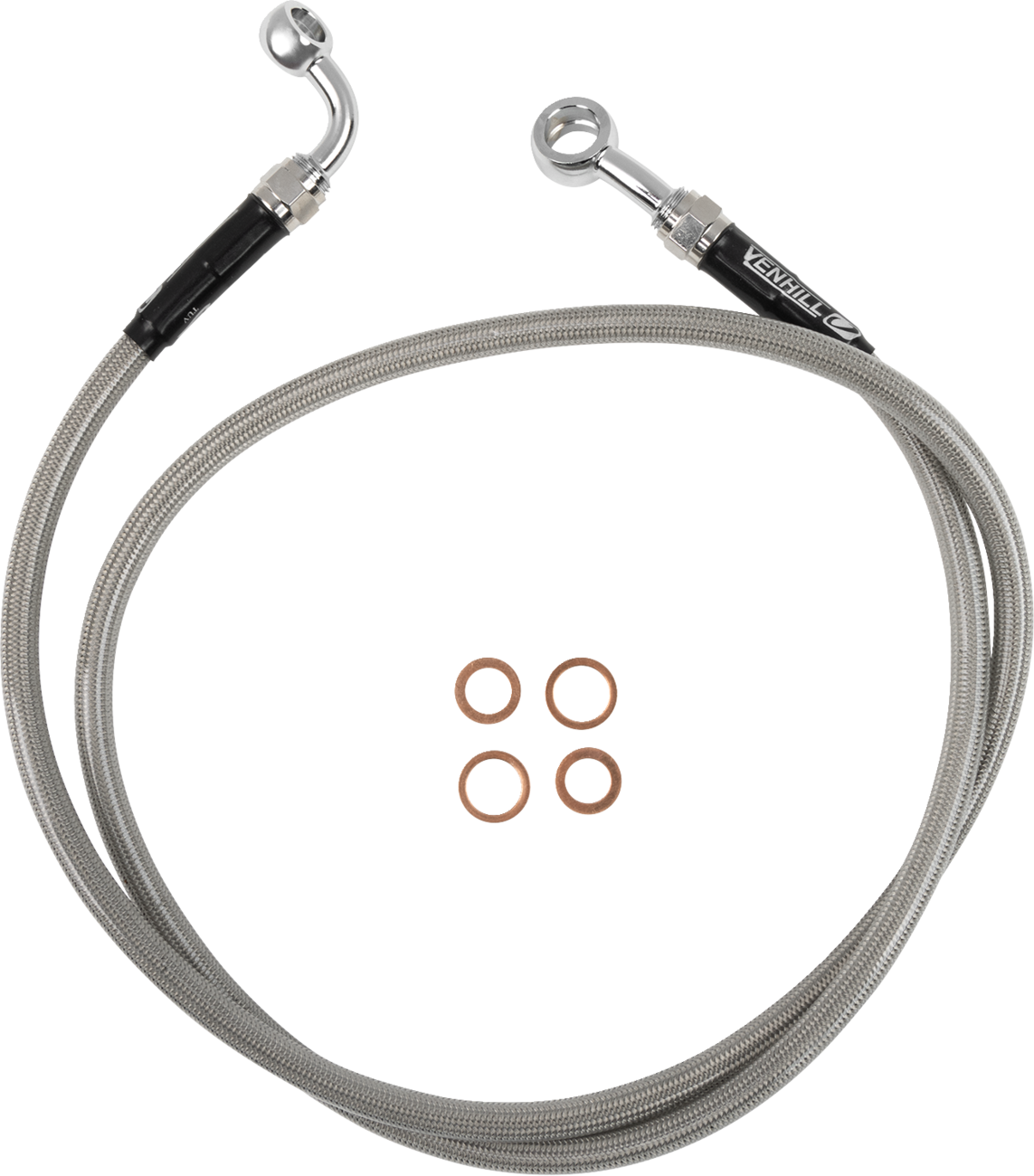 MOOSE OFFROAD Stainless Steel Braided Clutch Line for Gas Gas and Husqvarna H01-3-024/P