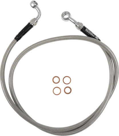 MOOSE OFFROAD Stainless Steel Braided Clutch Line for Gas Gas and Husqvarna H01-3-024/P
