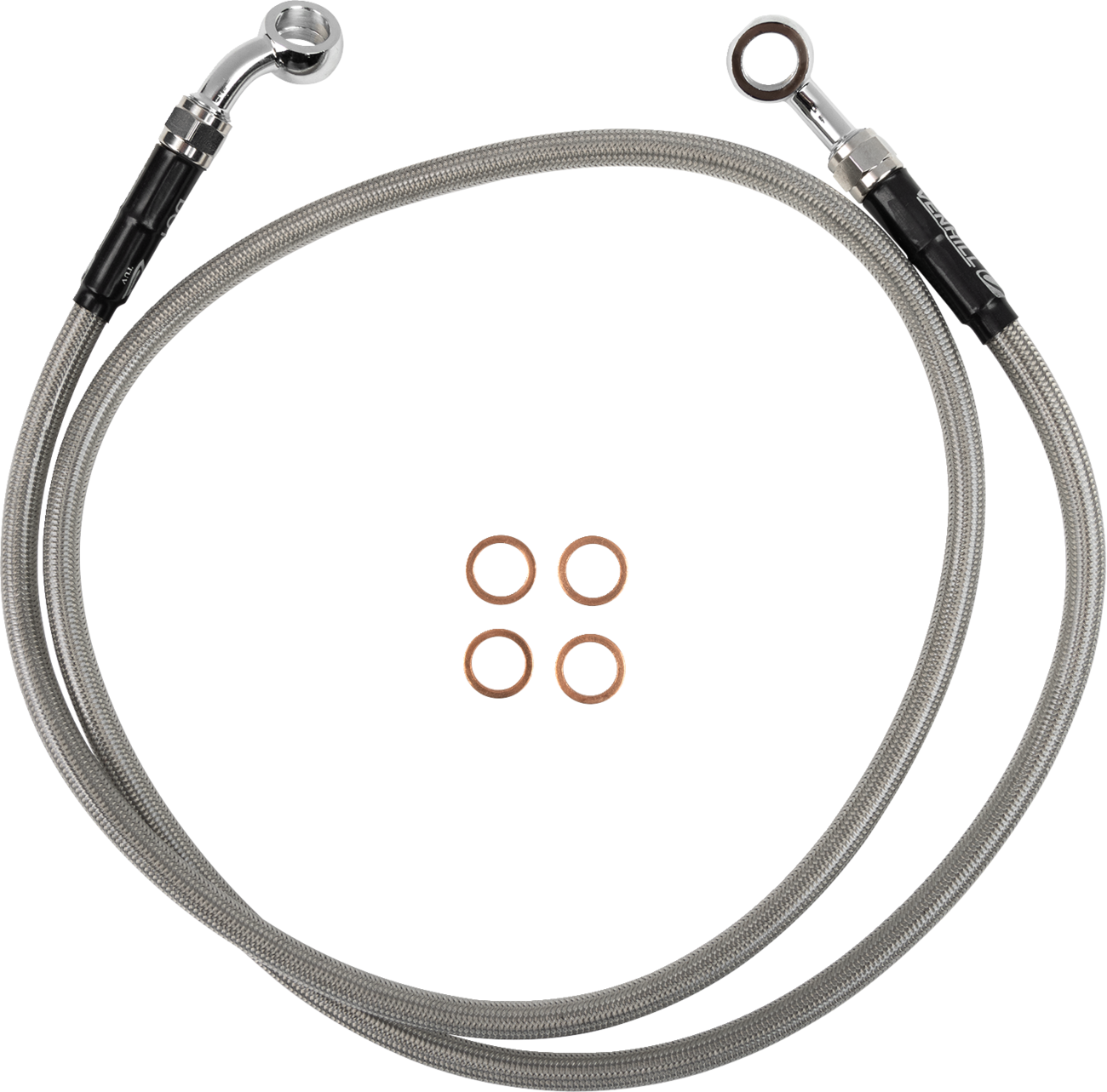 MOOSE OFFROAD Stainless Steel Braided Clutch Line for Honda CRF450 H02-3-074/P
