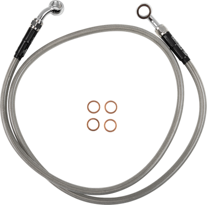 MOOSE OFFROAD Stainless Steel Braided Clutch Line for Honda CRF450 H02-3-074/P