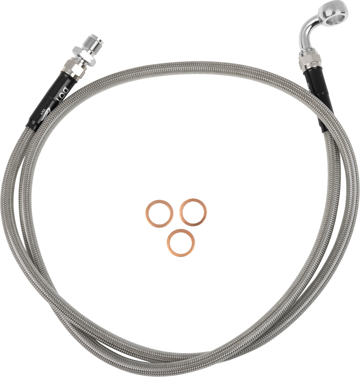 MOOSE OFFROAD Stainless Steel Braided Clutch Line for Gas Gas G06-3-004/P