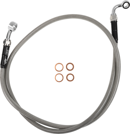 MOOSE OFFROAD Stainless Steel Braided Clutch Line for Gas Gas and Husqvarna – Part H01-3-021/P