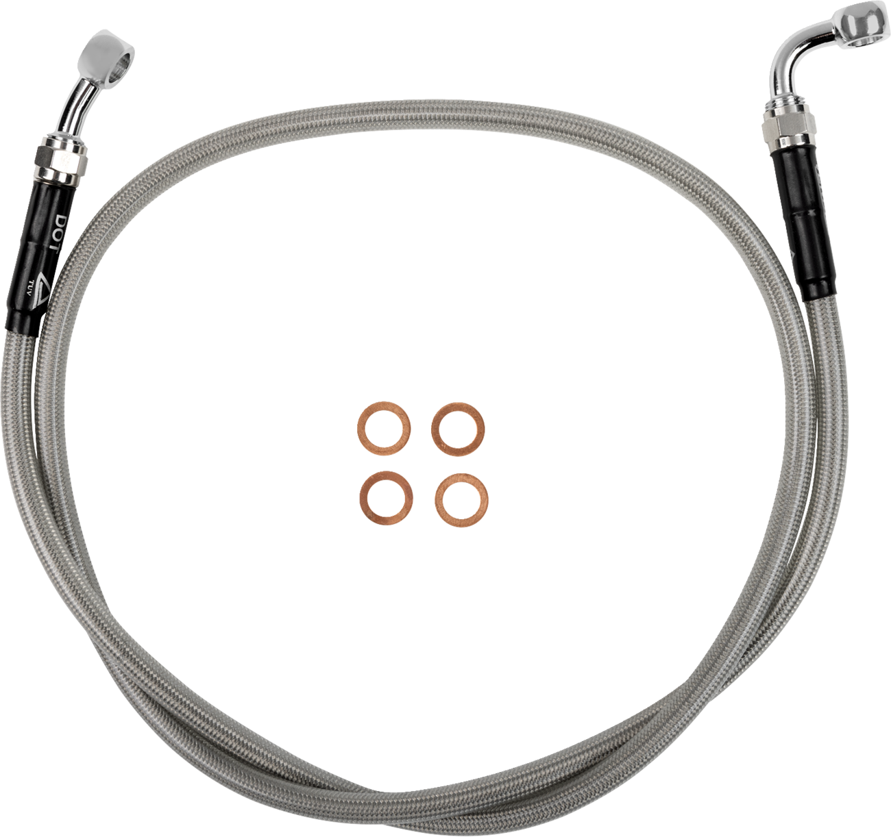 MOOSE OFFROAD Stainless Steel Braided Clutch Line for TC/SX 85 – Part No. K01-3-037/P