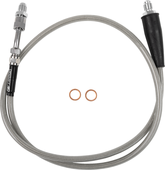 MOOSE OFFROAD Stainless Steel Braided Clutch Line for Husqvarna H01-3-022/P