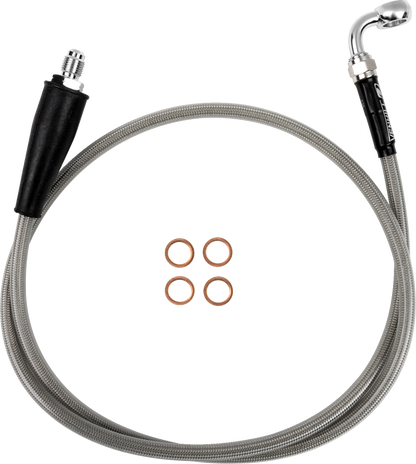 MOOSE OFFROAD Stainless Steel Braided Clutch Line for KTM - Part K01-3-001/P