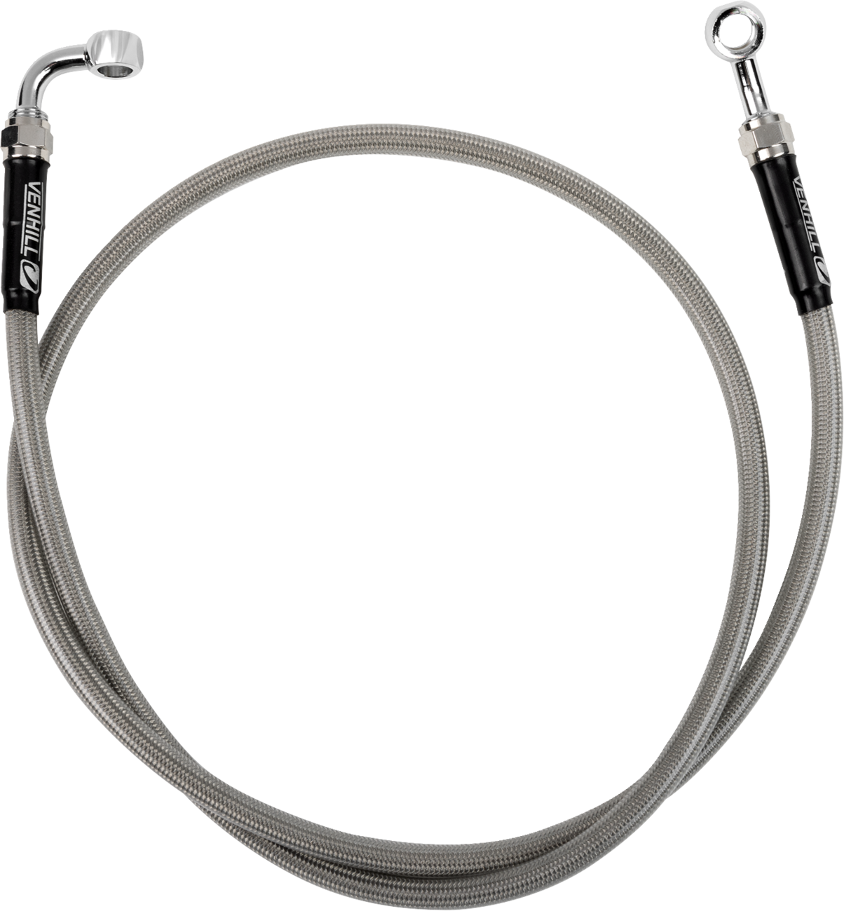 MOOSE OFFROAD Stainless Steel Braided Clutch Line for Gas Gas, Husqvarna, KTM - Part K01-3-041/P