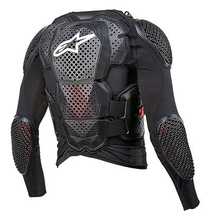 Alpinestars 6506524-123-L: Bionic Tech V3 Protection Jacket Blk/Wht/Red Lg