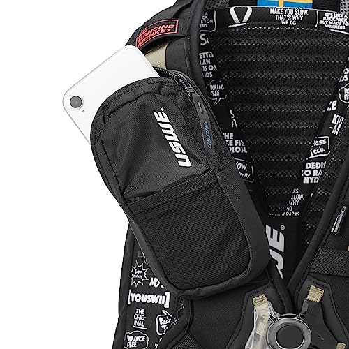USWE Core Backpack, a High End Daypack for Enduro, Dirtbike, Moto, Black (16L Mud Green)