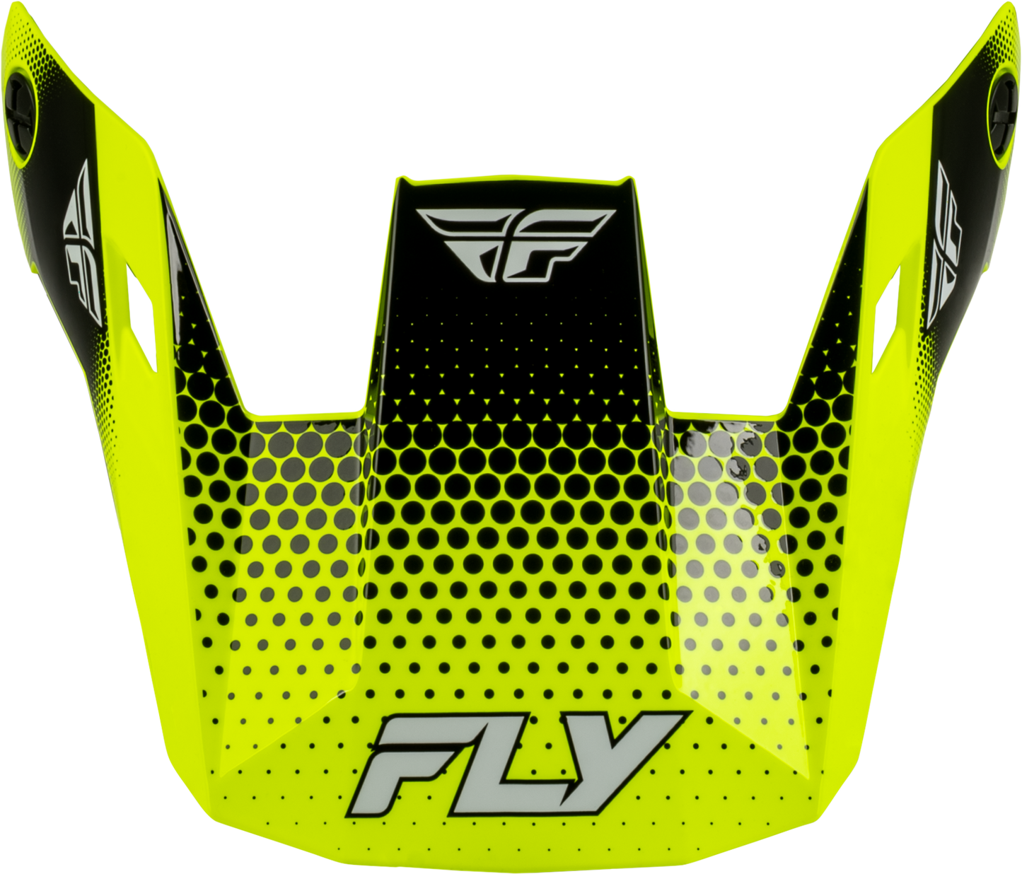 Fly Racing Rayce Sonar Helmet Visor Hi Vis/Black/White XS-Large