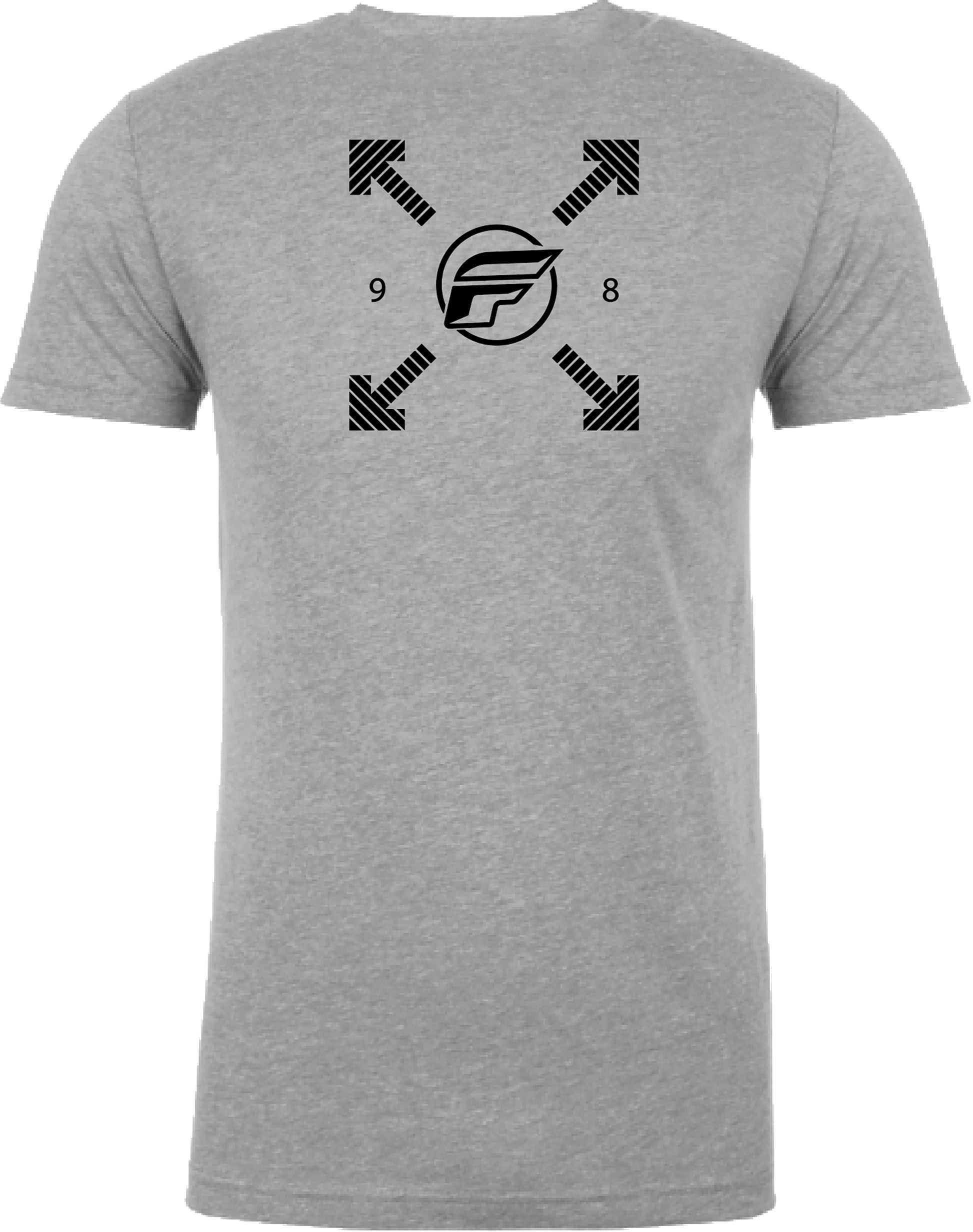 Fly Lost Tee Dark Grey Heather 2x