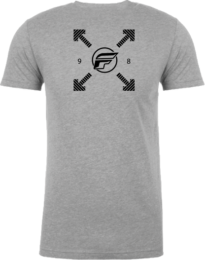 Fly Lost Tee Dark Grey Heather 2x