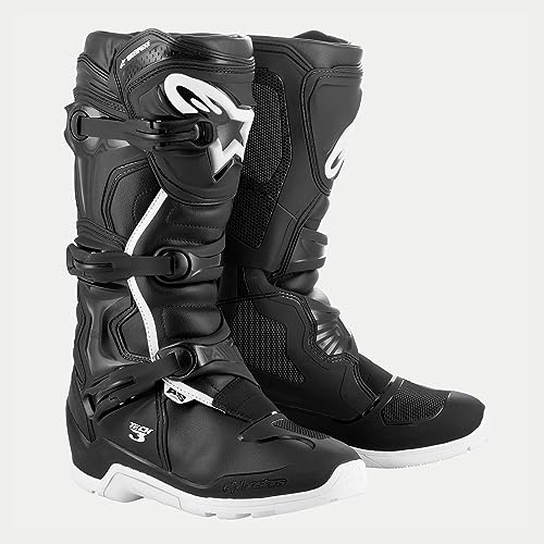 Alpinestars 2013324-12-15: Tech 3 Enduro Wtrprf Boots Black/White Sz 15