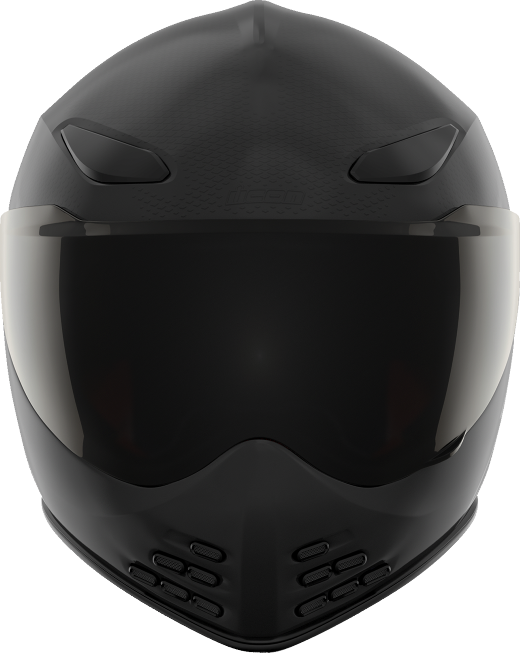 ICON Domain™ Slabtown Black Helmet - Small with Fog-Free Shield and Removable Liner