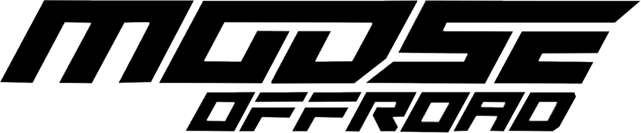 Moose Offroad Decal - Moose Corporate Stacked - Black - 10 Pack, Part Number 4320-2633