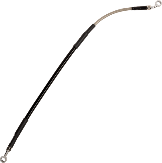 MOOSE Offroad Stainless Steel Brake Line Y01-2-044/P for Enhanced Performance and Durability