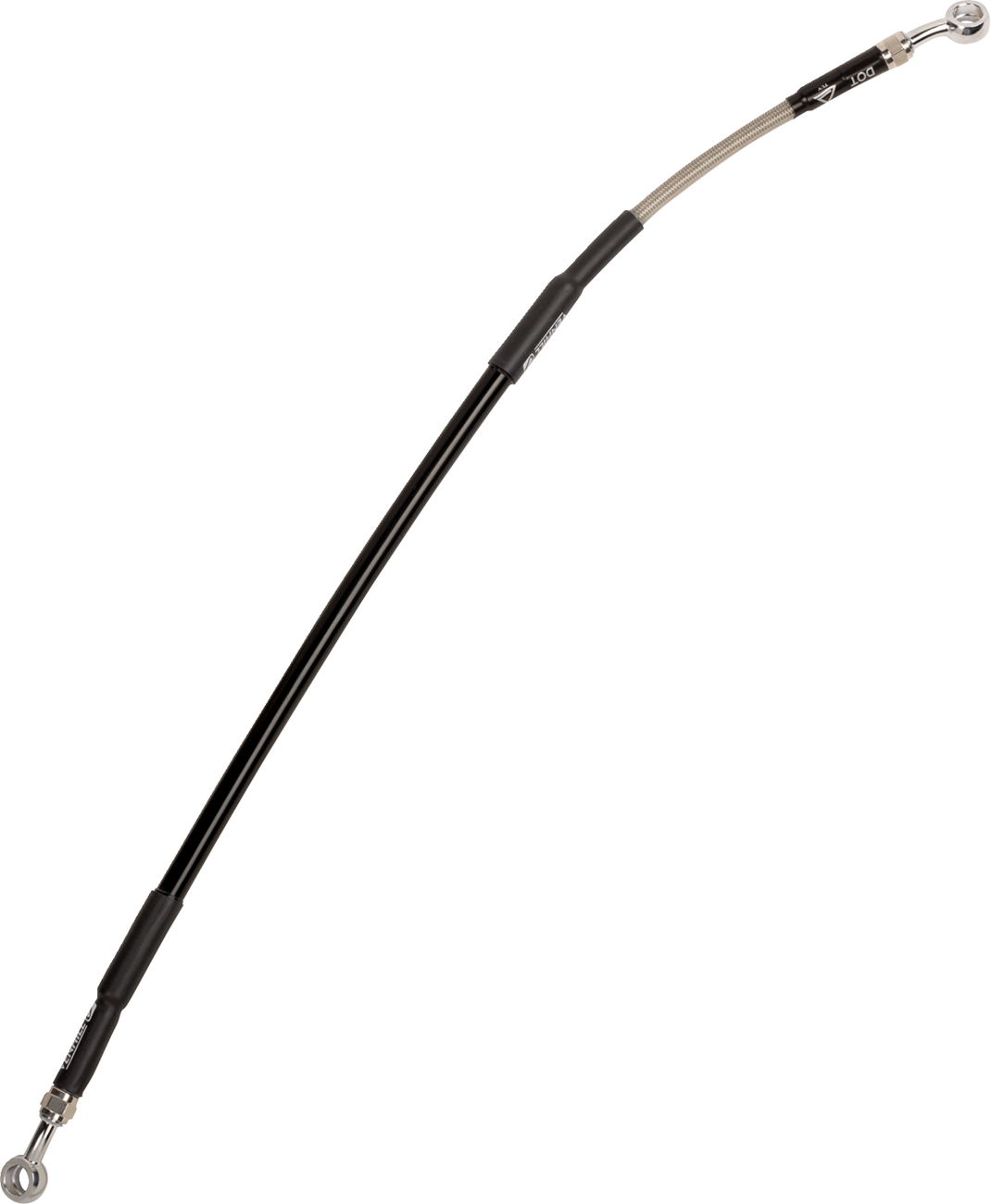 MOOSE Offroad Stainless Steel Brake Line Y01-2-046/P for Enhanced Performance and Durability