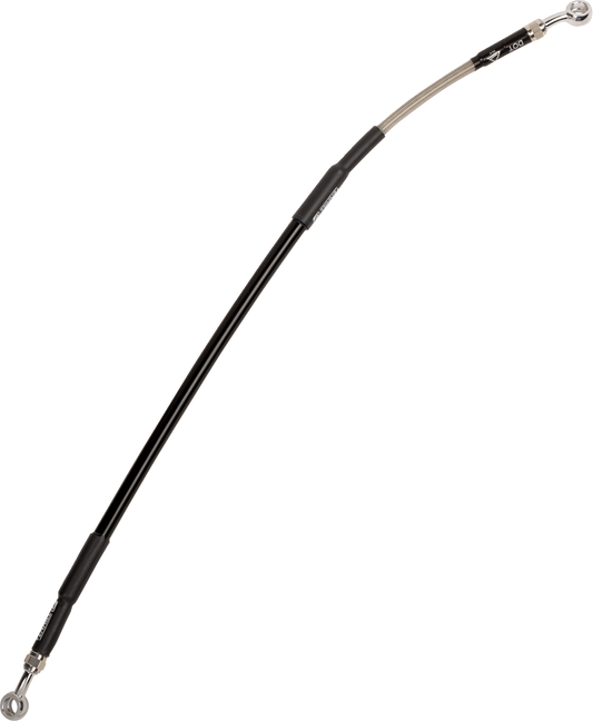 MOOSE Offroad Stainless Steel Brake Line Y01-2-046/P for Enhanced Performance and Durability